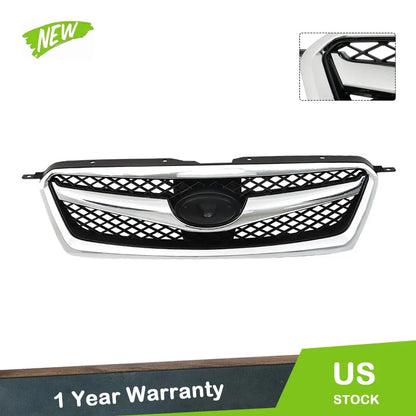 Grille Shell Chrome with Black Insert for Subaru Legacy 2010-2012