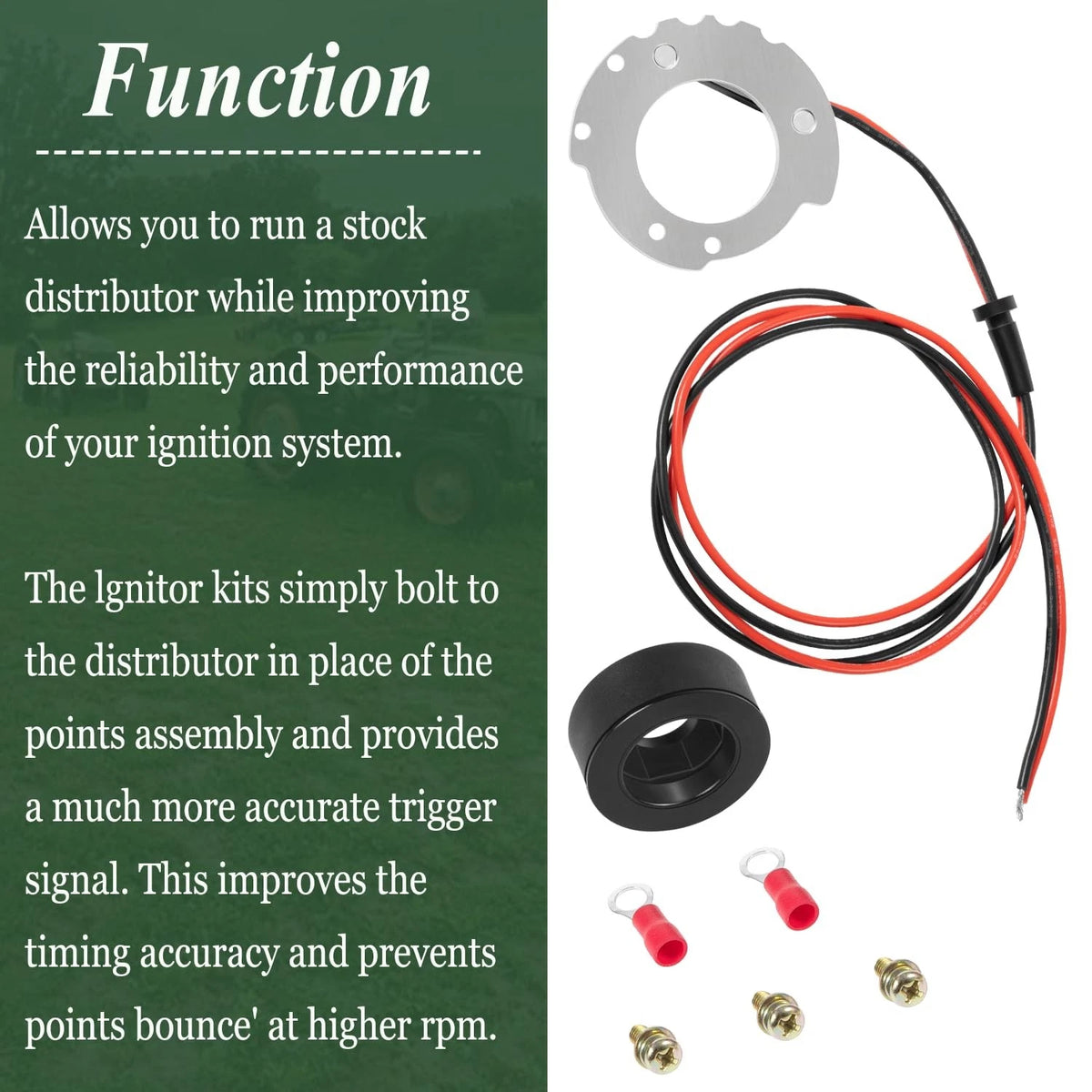 Electronic Ignition Conversion Kit for Ford Tractors 8N (1939–1952)