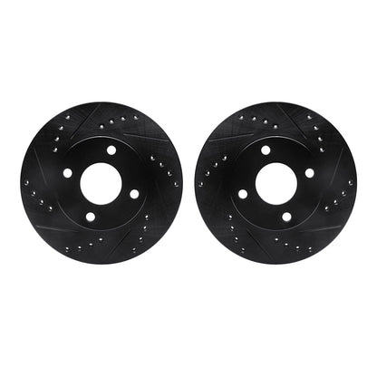 2X Brake Discs Set for Ford Focus (2000–2004) WHPN1-54049