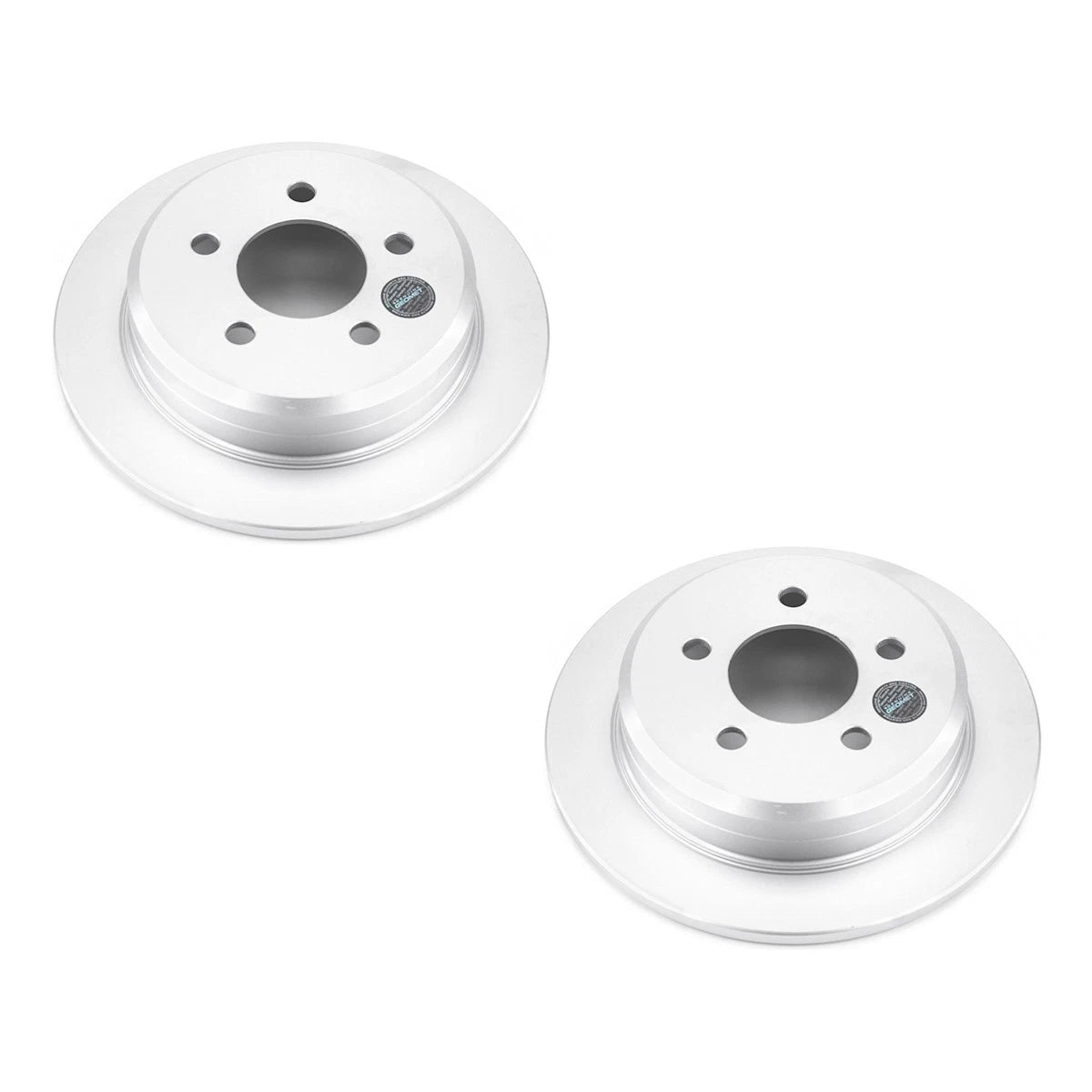 Set of 2 Powerstop Brake Discs Rear for Jeep Grand Cherokee (1994–1998)