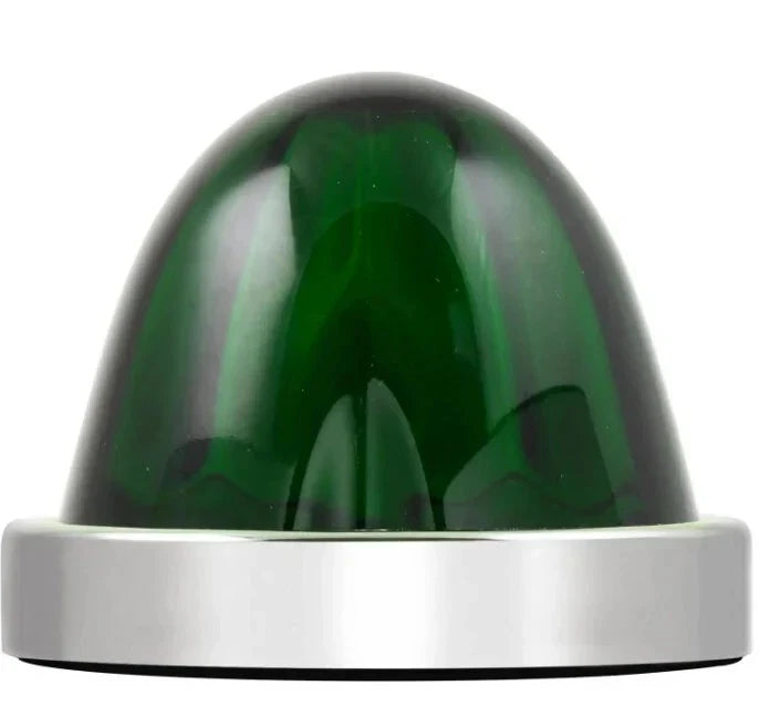 Set of 2 Green Glass Watermelon Accent Light Kit with 18 LEDs GG#81868