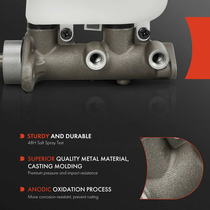 A-Premium Brake Master Cylinder w/ Reservoir & Sensor for Pontiac G8 (2008–2009) 92204975, M630825