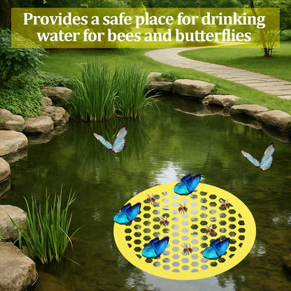 2 Pack Floating Bee Watering Station for Garden Use