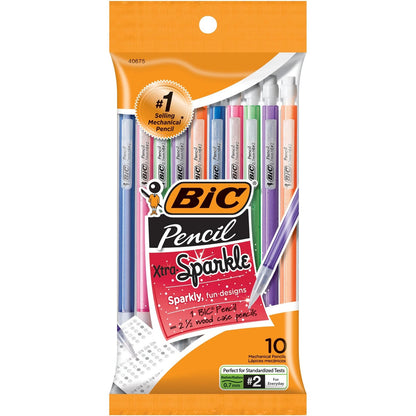 10X Mechanical Pencil for BIC Xtra Sparkle (Colorful)