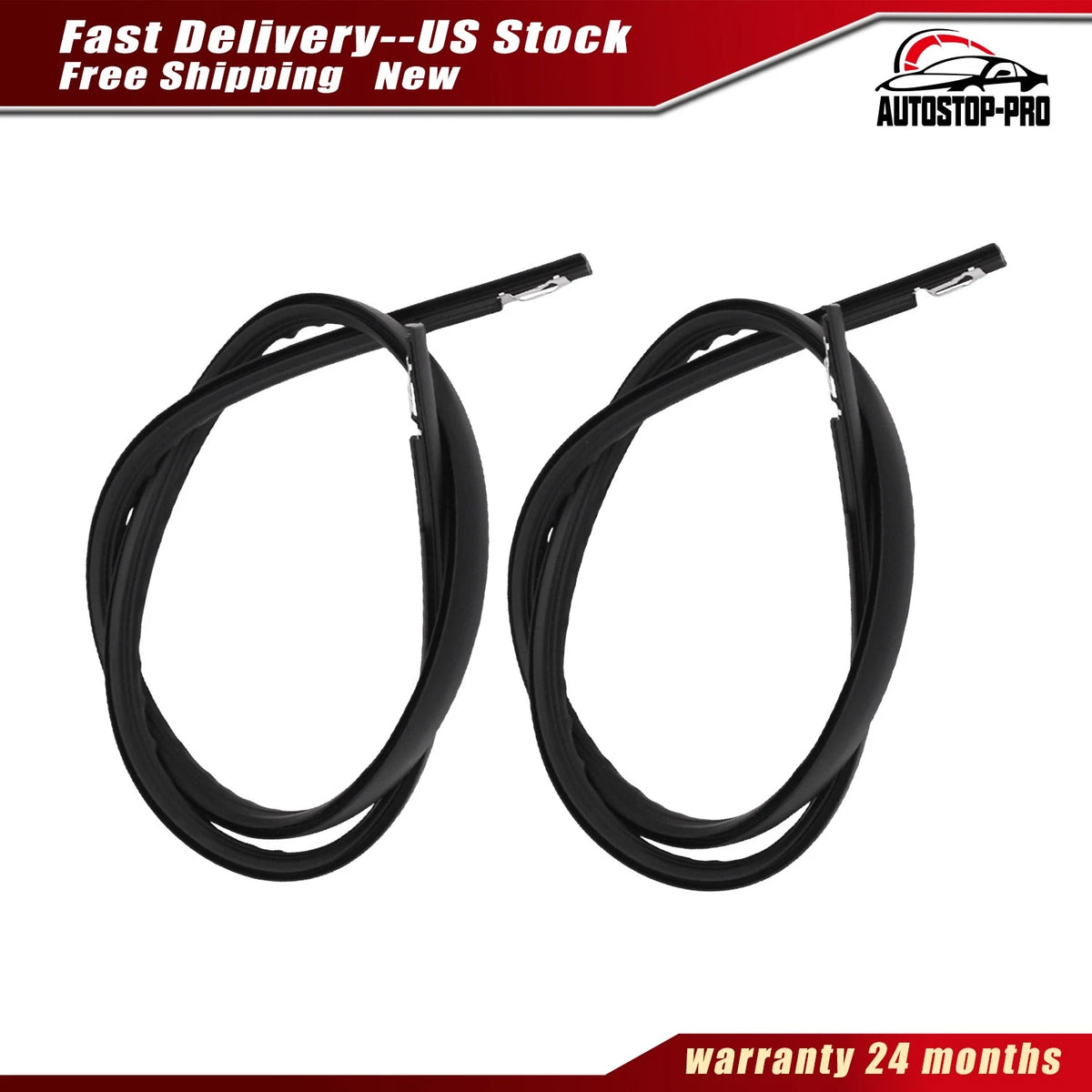 2X Roof Molding Assembly for Acura TSX (2009–2014) 74306-TL0-E01 74316-TL0-E01