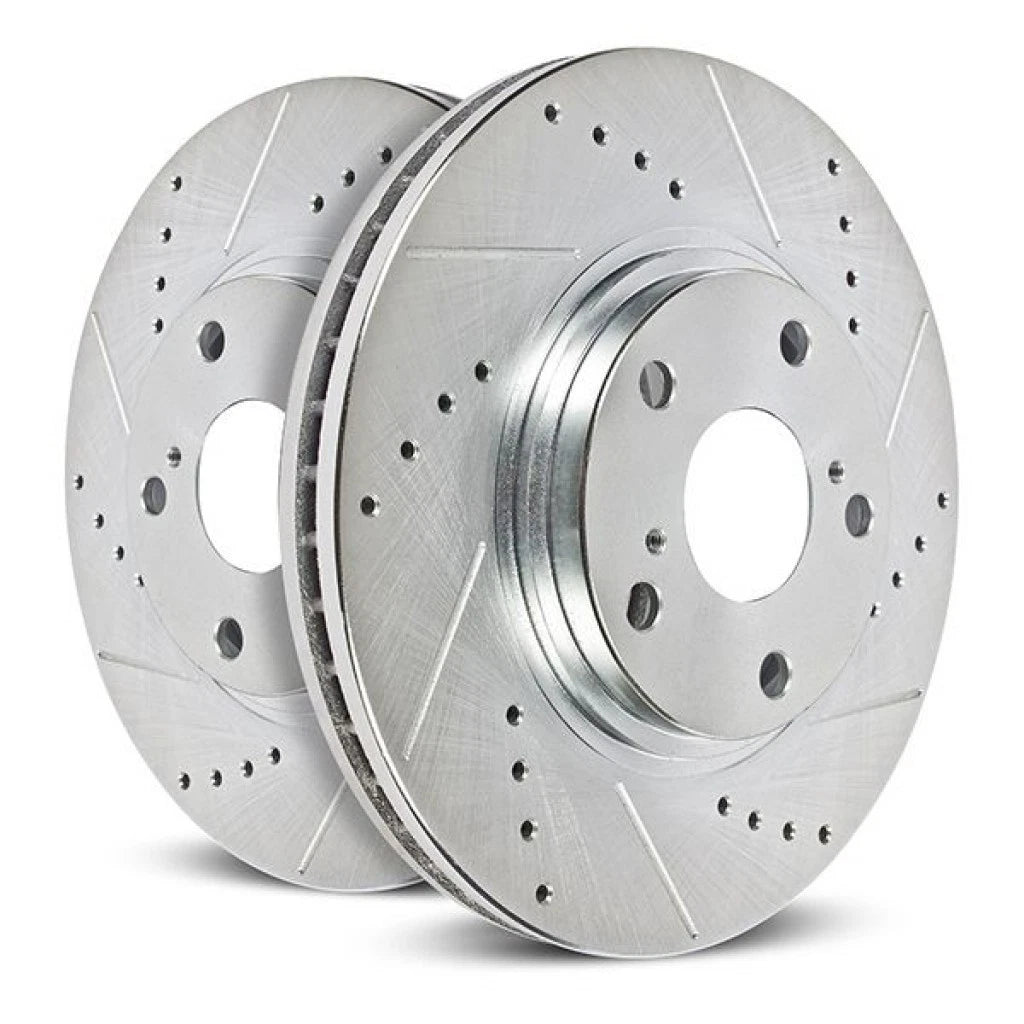 Pair of Power Stop Brake Rotors for BMW X1 (2013–2015) TLX-psbEBR858XPR-CL360A91