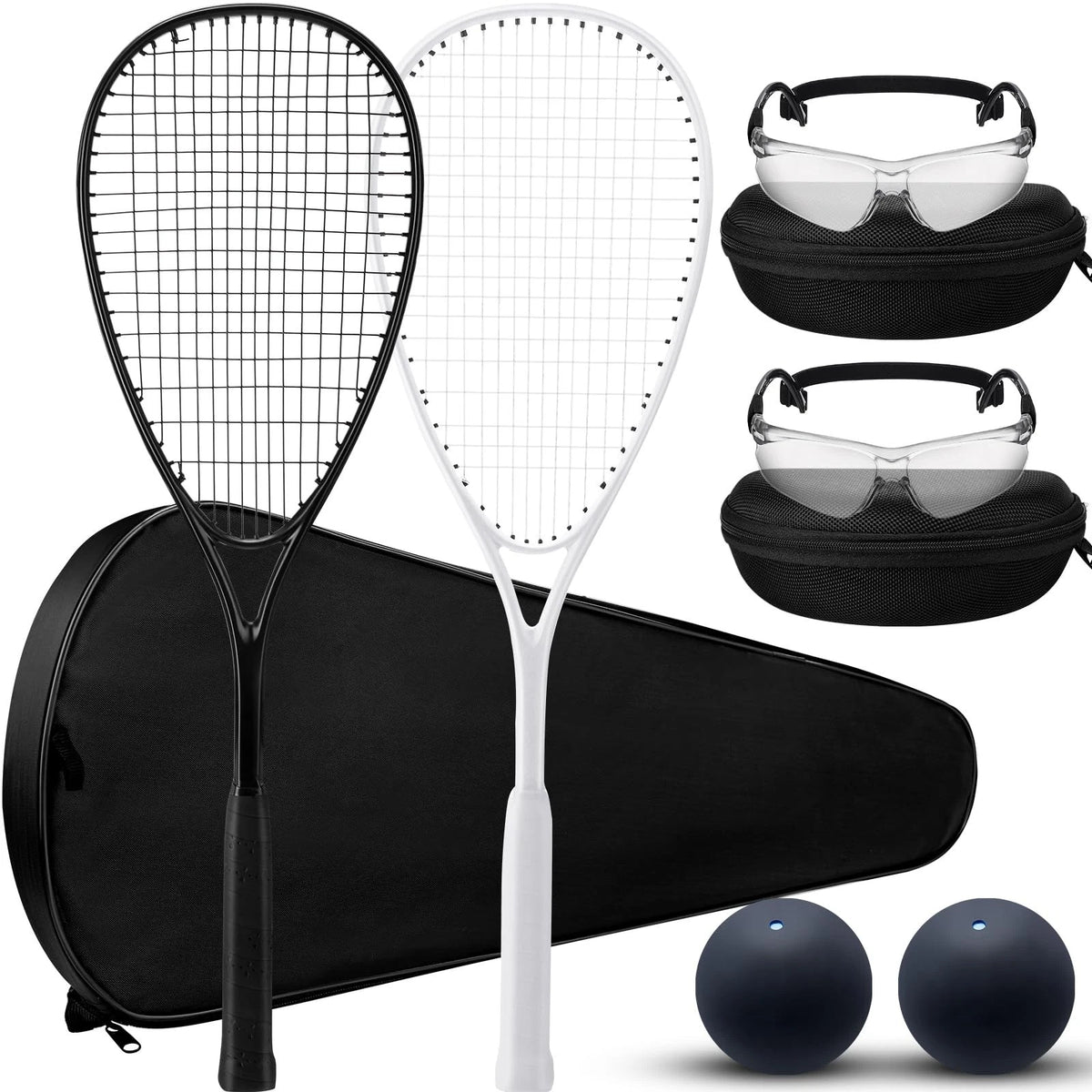 2X Racquets Set for Squash Training Fun