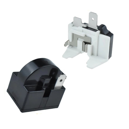 Starter Relay and Overload Protector for Refrigerator Deep Freezer