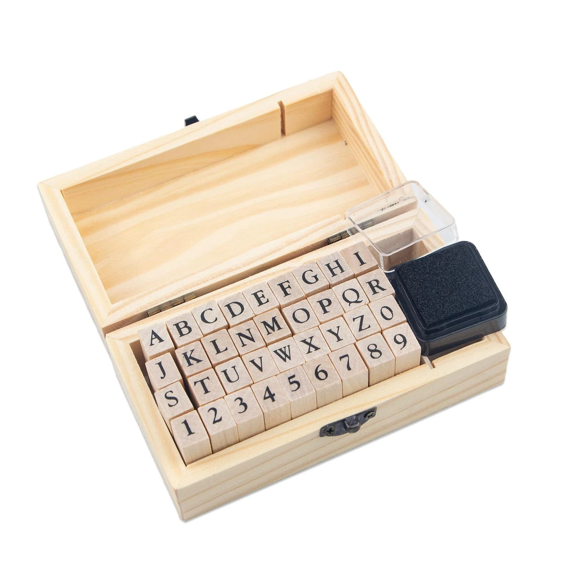 36 Pcs Rubber Stamp Letters Numbers for Crafting