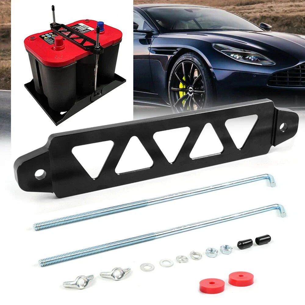 Billet Aluminum Battery Tie Down Bracket for