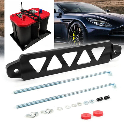 Billet Aluminum Battery Tie Down Bracket for