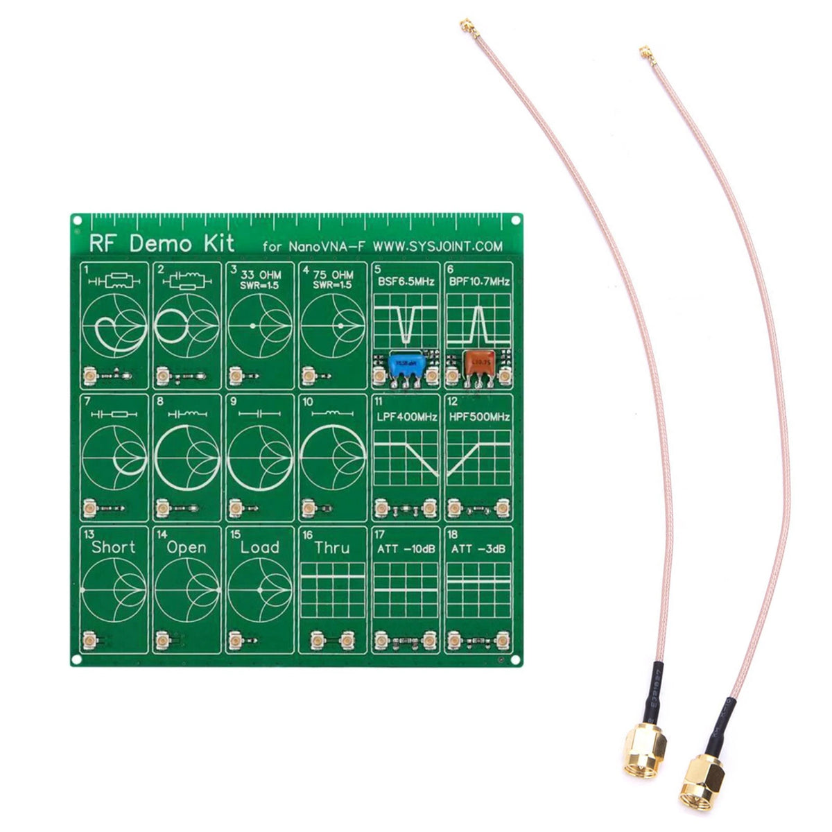 Radio Frequency RF Tester PCB Board for Nano VNA-F