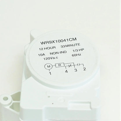 WR09X10041 Defrost Timer for GE Refrigerator (No Year Range)