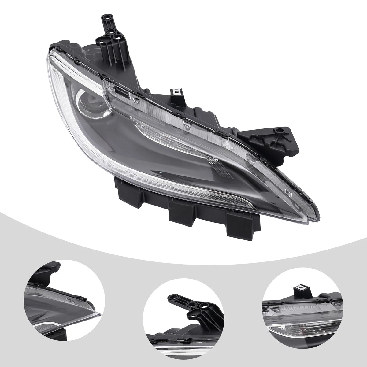 Halogen Headlight for Chrysler 200 (2016–2017) - 68284783AA, CH2503293