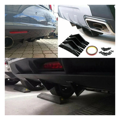 Rear Spoiler Lip Diffuser for Toyota Hilux N70 2005-2015