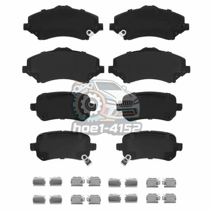 Ceramic Brake Pads for Town & Country, Grand Caravan, Journey, Routan (2008–2016)