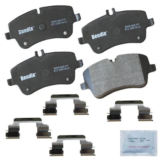Semi-Metallic Front Brake Pads for Mercedes-Benz