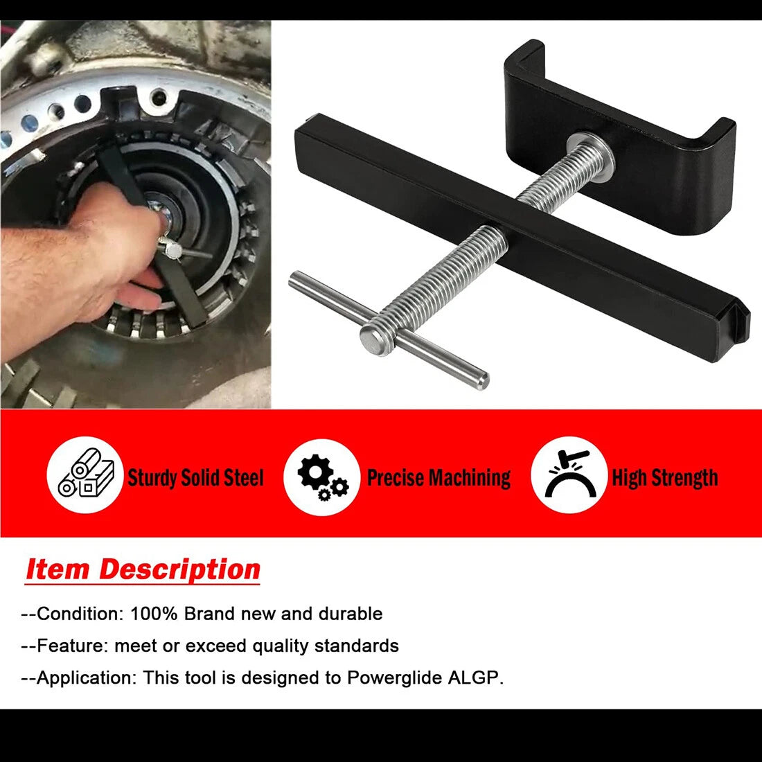 T-0150 Rear Clutch Housing Spring Compressor Tool for GM Powerglide