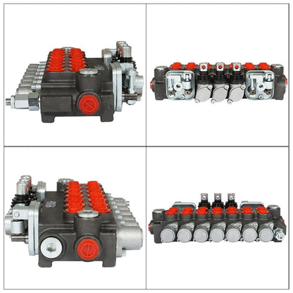 7 Spool Hydraulic Directional Control Valve 11GPM for
