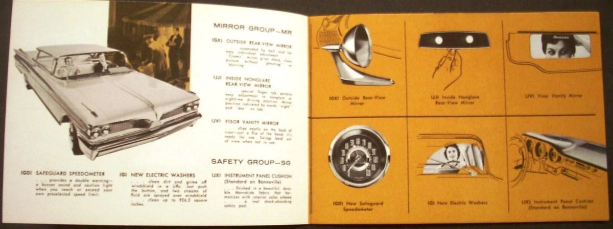 Accessories Group Package for Pontiac Tempest (1959)