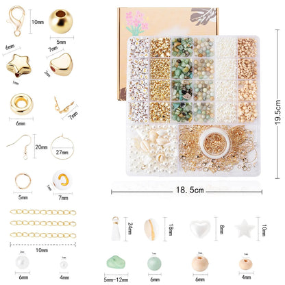 Jewelry Making Supplies Kit for Amazonian (5 mm - 12 mm)