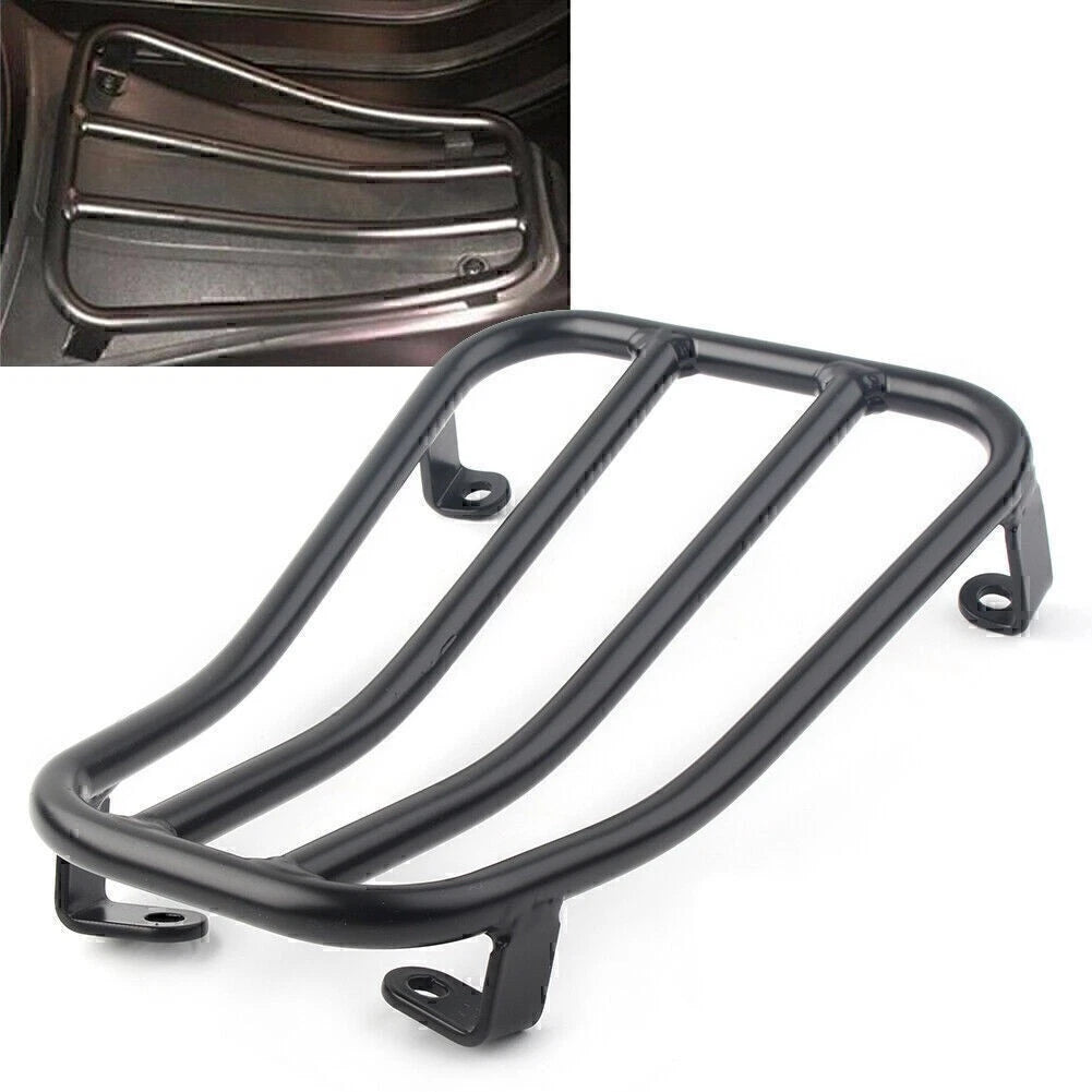 CNC Black Foot Pedal Rear Luggage Rack Bracket for Vespa GTS300 (2017–2023)