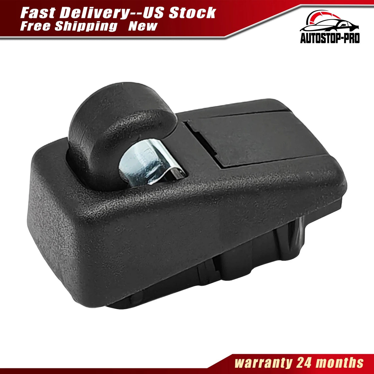 1Pc Black Sun Visor Holder for Porsche Panamera (2017–2020) 971-857-561-B-1E0