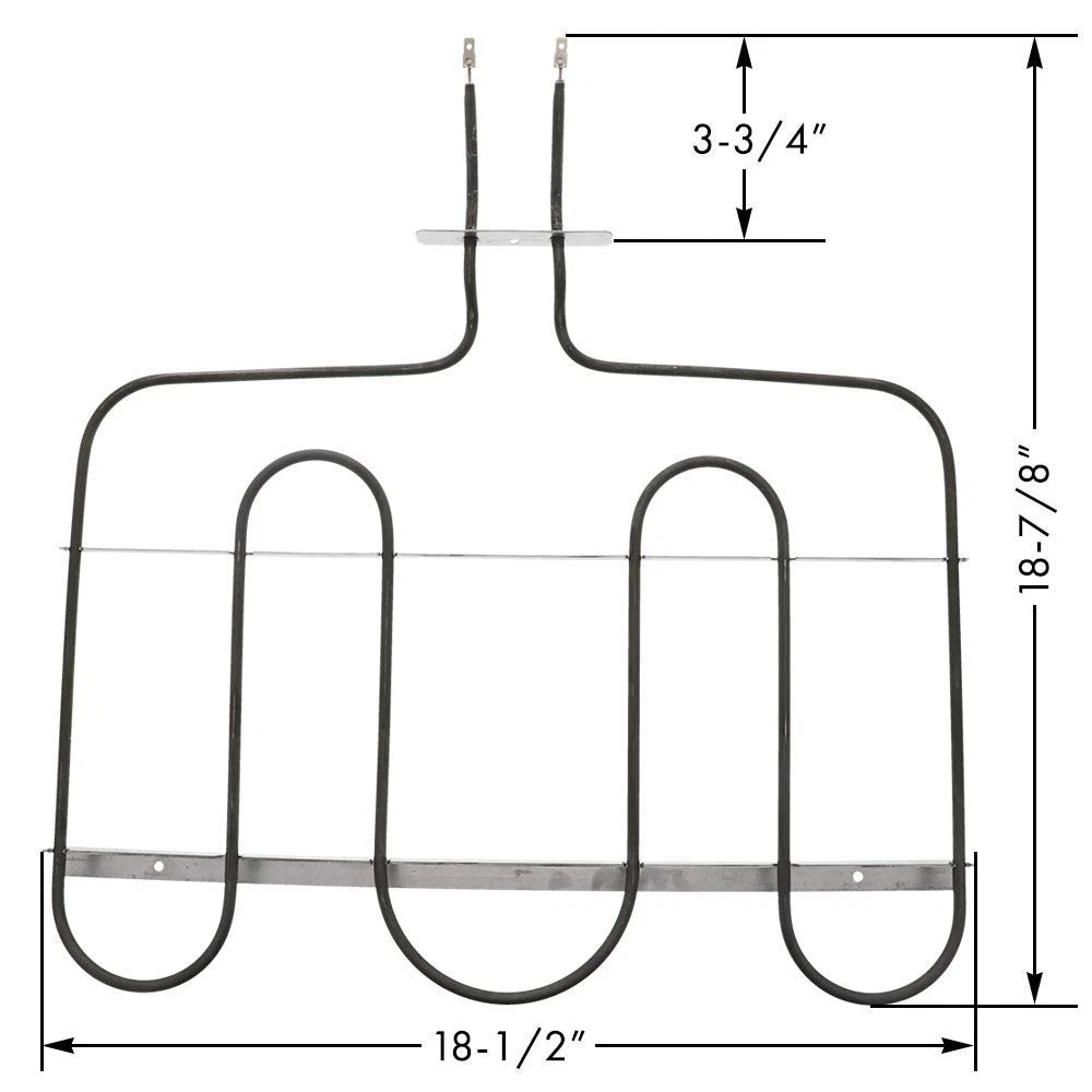 Heating Element for Whirlpool Kitchenaid Range Oven (74011117, W10276482)