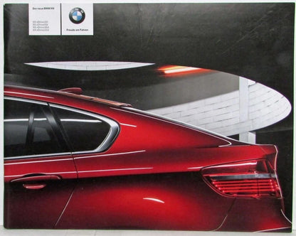 Sales Brochure for BMW X6 (2007) - German Text
