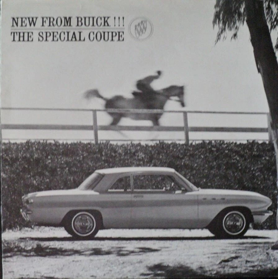 Oversized Sales Brochure for Buick Special Coupe (1961)