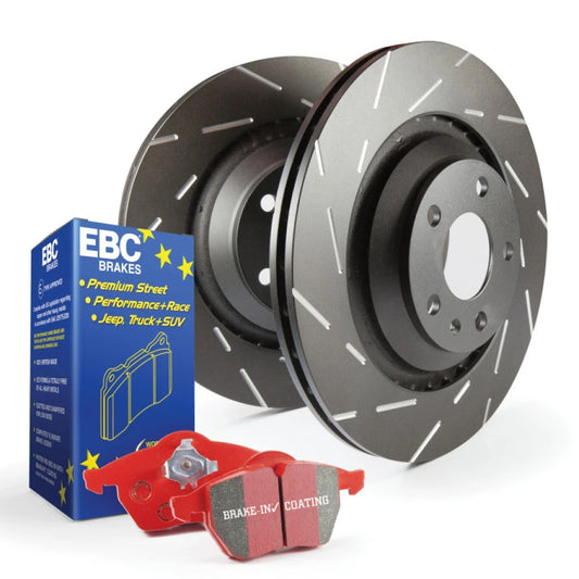 EBC Front Brake Kit S4 Redstuff for Scion FR-S (2013–2016) TLX-ebcS4KF1566-CL360A70