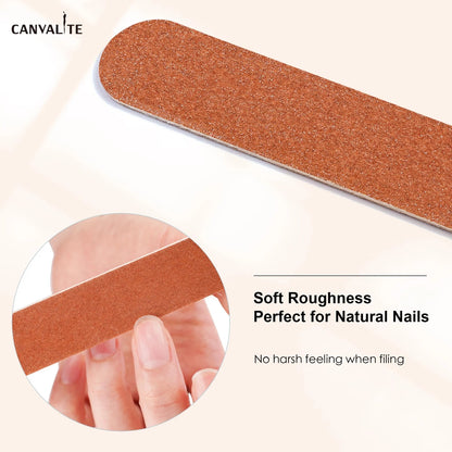 12pc Emery Boards Nail Files 180 Grit Manicure Tool