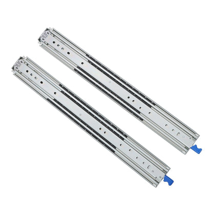 1 Pair Locking Drawer Slides for Universal Use (24 Inch, 500 lbs Capacity)