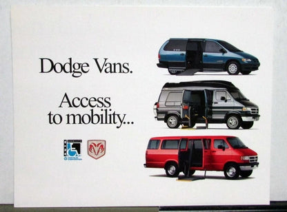 Access To Mobility Features Tri-Folder for Dodge Ram Van (1990s)