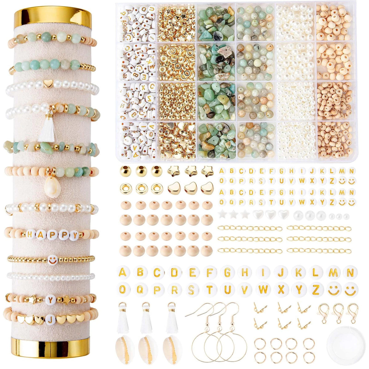 Jewelry Making Supplies Kit for Amazonian (5 mm - 12 mm)