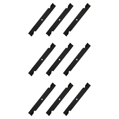 9 Mower Blades for Exmark Lazer Z & Turf Ranger (Fits )