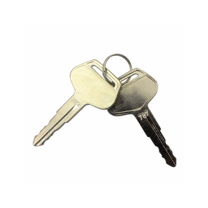2X Ignition Keys for Komatsu Excavator Dozer Loader