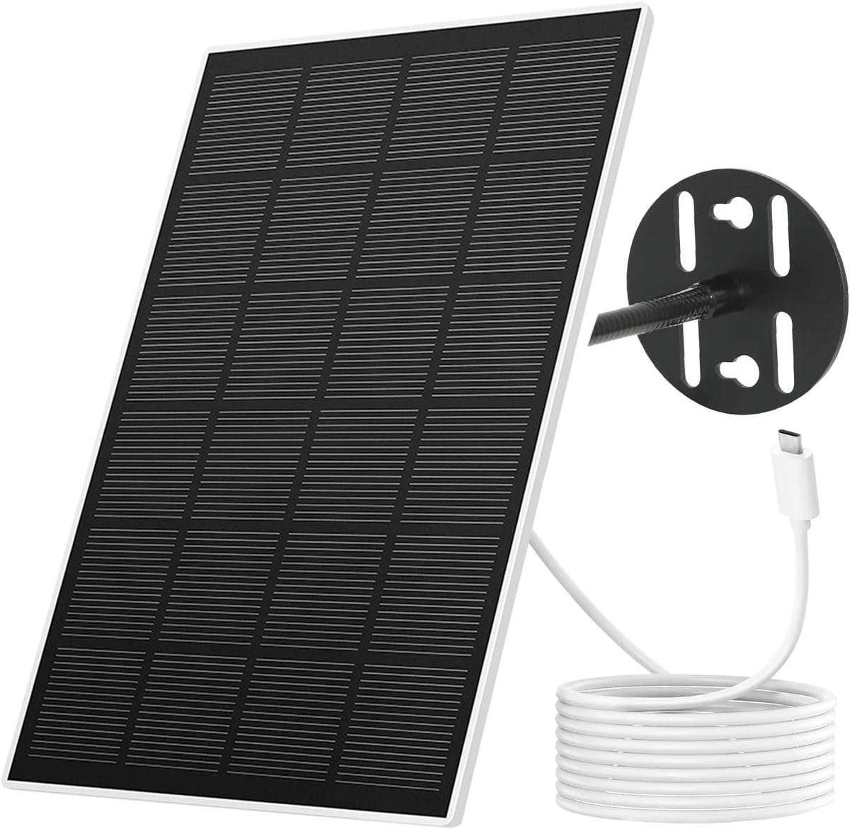 3W Waterproof Solar Panel for Bird Feeder Camera