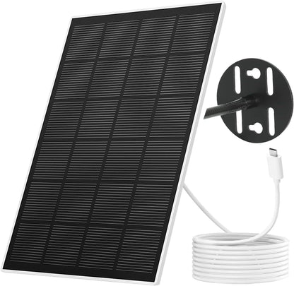 3W Waterproof Solar Panel for Bird Feeder Camera
