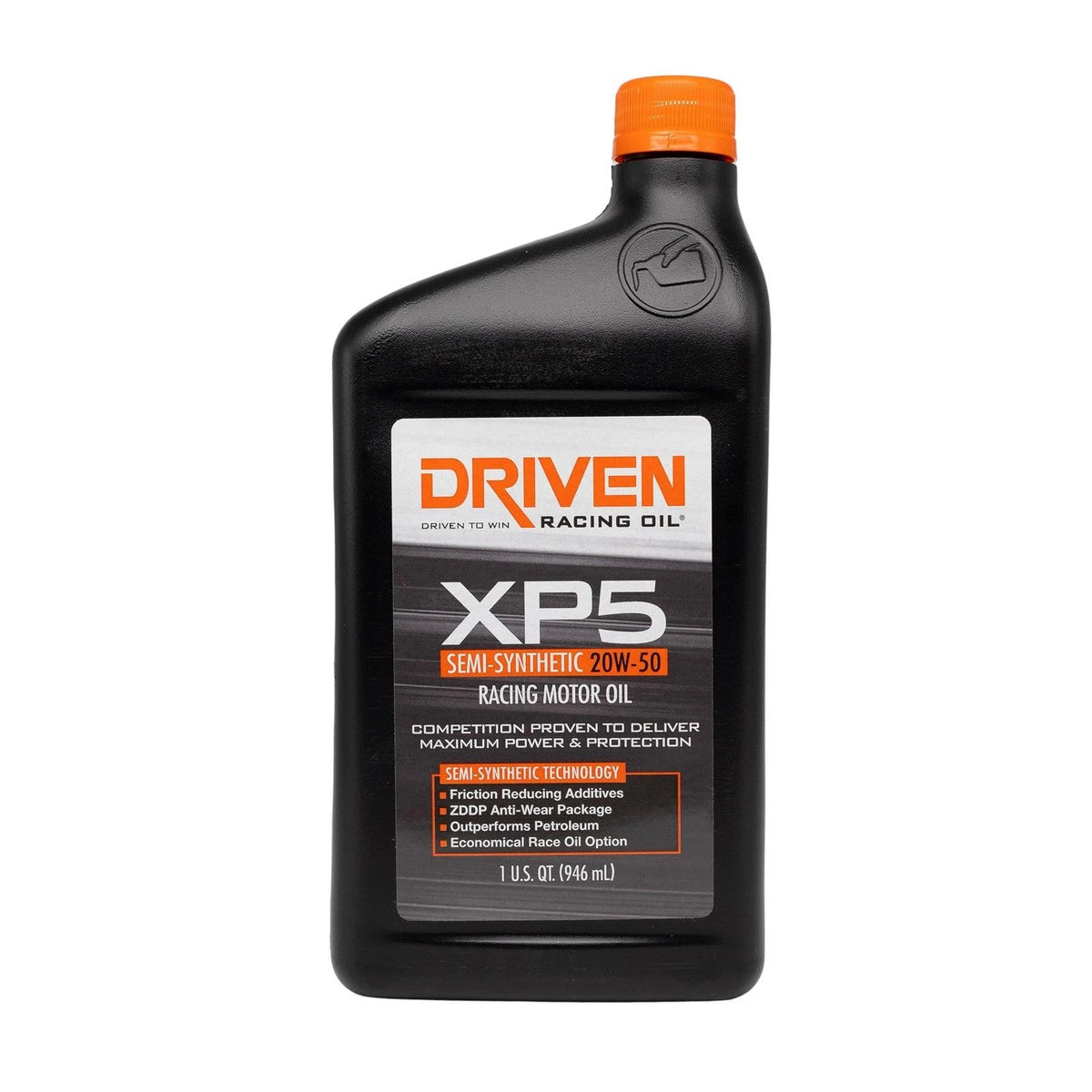 12qt Driven Racing Oil XP5 Synthetic Blend 20W50 Motor Oil 00907