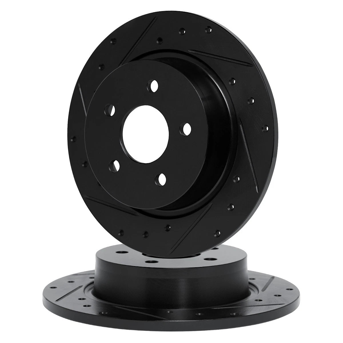 2X Brake Discs Rear for Acura MDX (2014–2016) WHPN1-58019