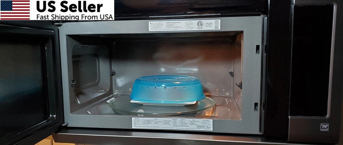 4 Pack Microwave Plate Bowl Splatter Cover for Kitchen Use
