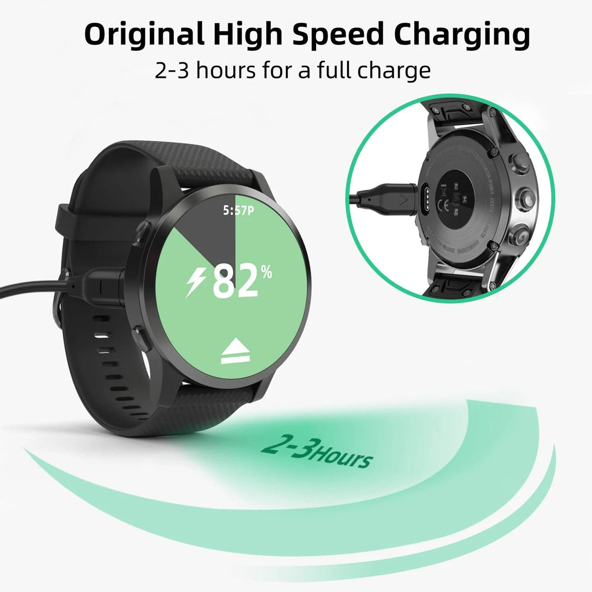 USB C Charger for Garmin Watch (Compatible)