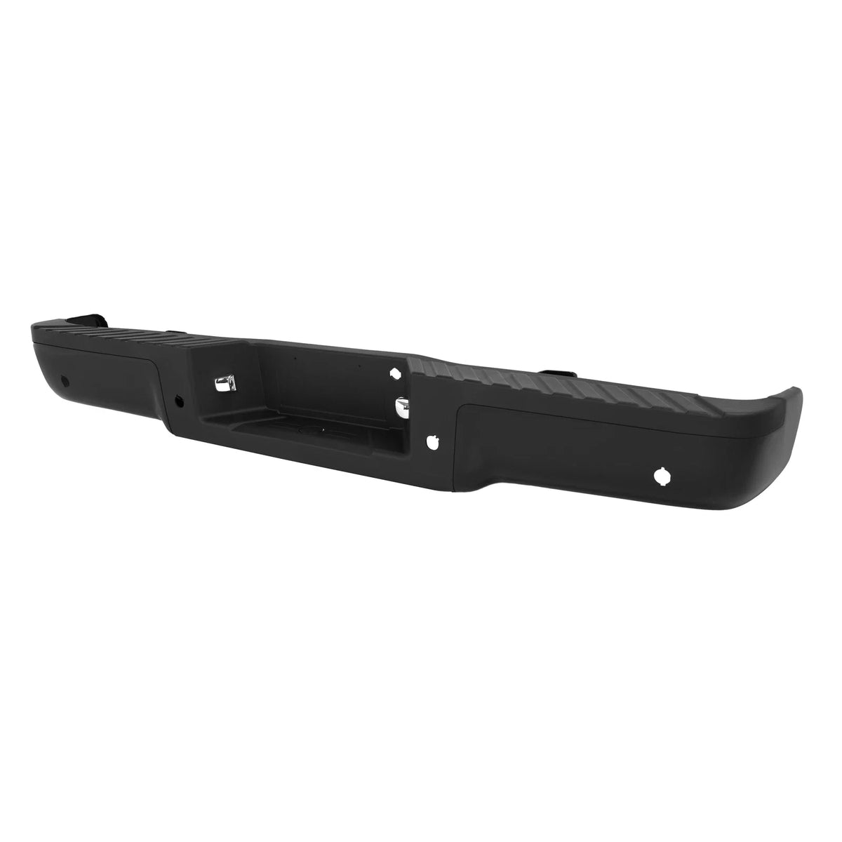 Black Steel Rear Bumper Assembly with Sensor for Ford F150 2009-2014