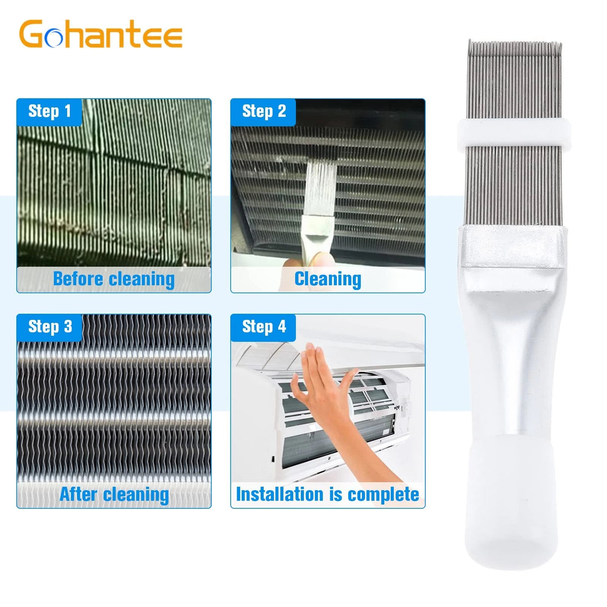 Air Conditioner Fin Comb for AC Condenser Cleaner