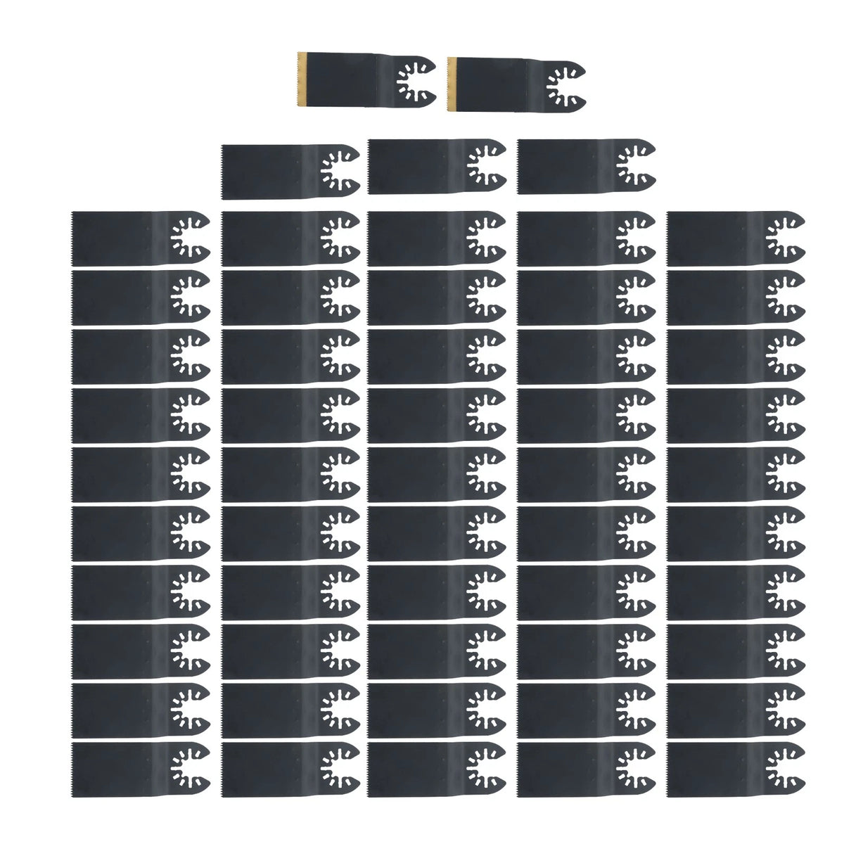 55 PCS Oscillating Saw Blades for Universal Oscillating Tool