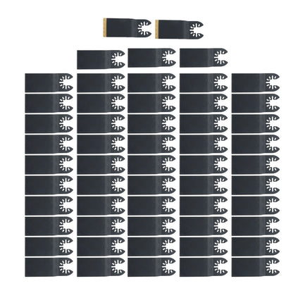 55 PCS Oscillating Saw Blades for Universal Oscillating Tool