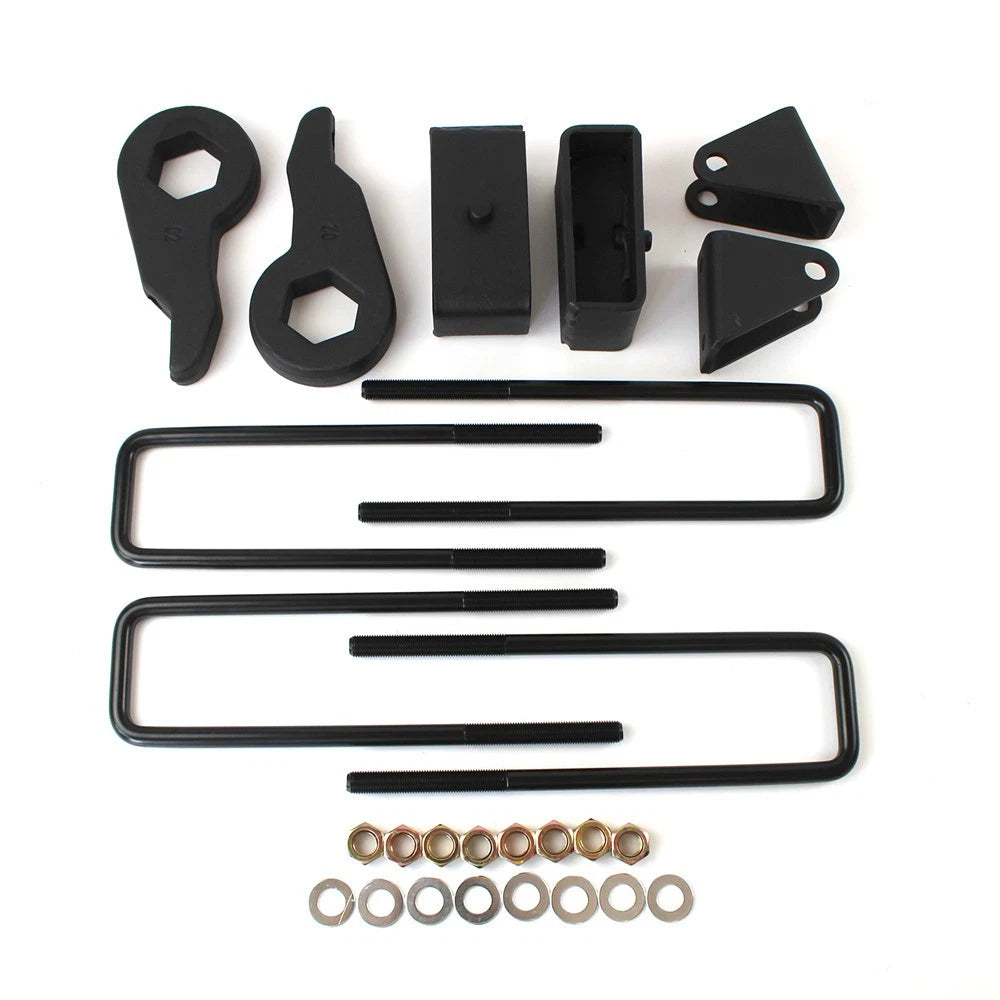 Set of 4" + 2" Lift Leveling Kit for Chevy GMC Sierra Silverado 2500HD (2001–2010)