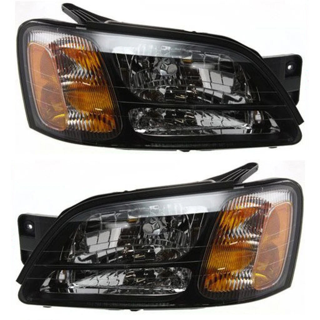Headlight Pair for Subaru Legacy/Outback/Baja (2000–2006) PLX-M1-319-1109L-AF, SU2502105, SU2503105
