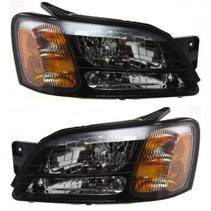 Headlight Pair for Subaru Legacy/Outback/Baja (2000–2006) PLX-M1-319-1109L-AF, SU2502105, SU2503105